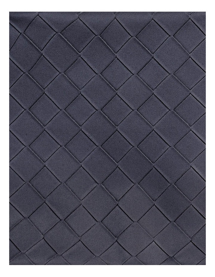Woven Small Beauty Bag in Navy