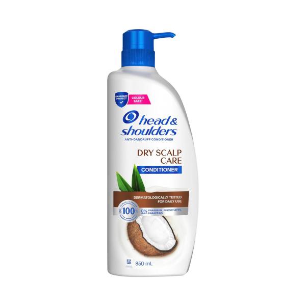 HEAD AND SHOULDERS ANTI-DANDRUFF CONDITIONER DRY SCALP CARE 850ML