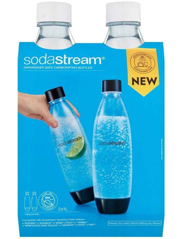 Fuse Carbonating Bottle 1L in White