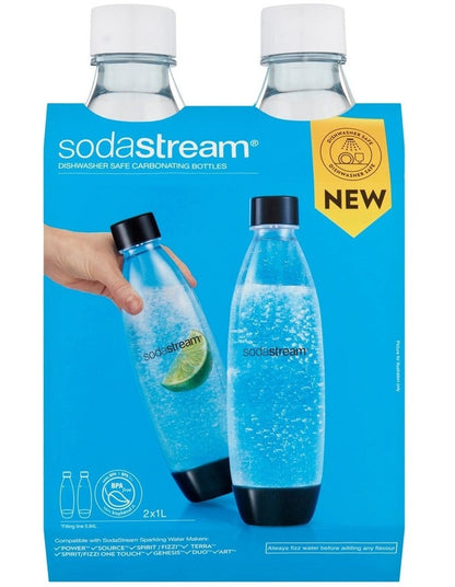 Fuse Carbonating Bottle 1L in White