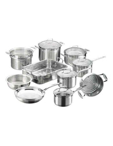 Impact 10 Piece Cookware Set in Stainless Steel