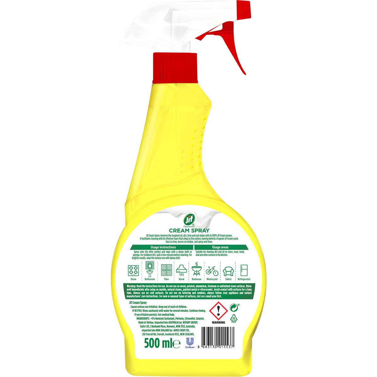 Jif Cream Multipurpose Spray 500mL