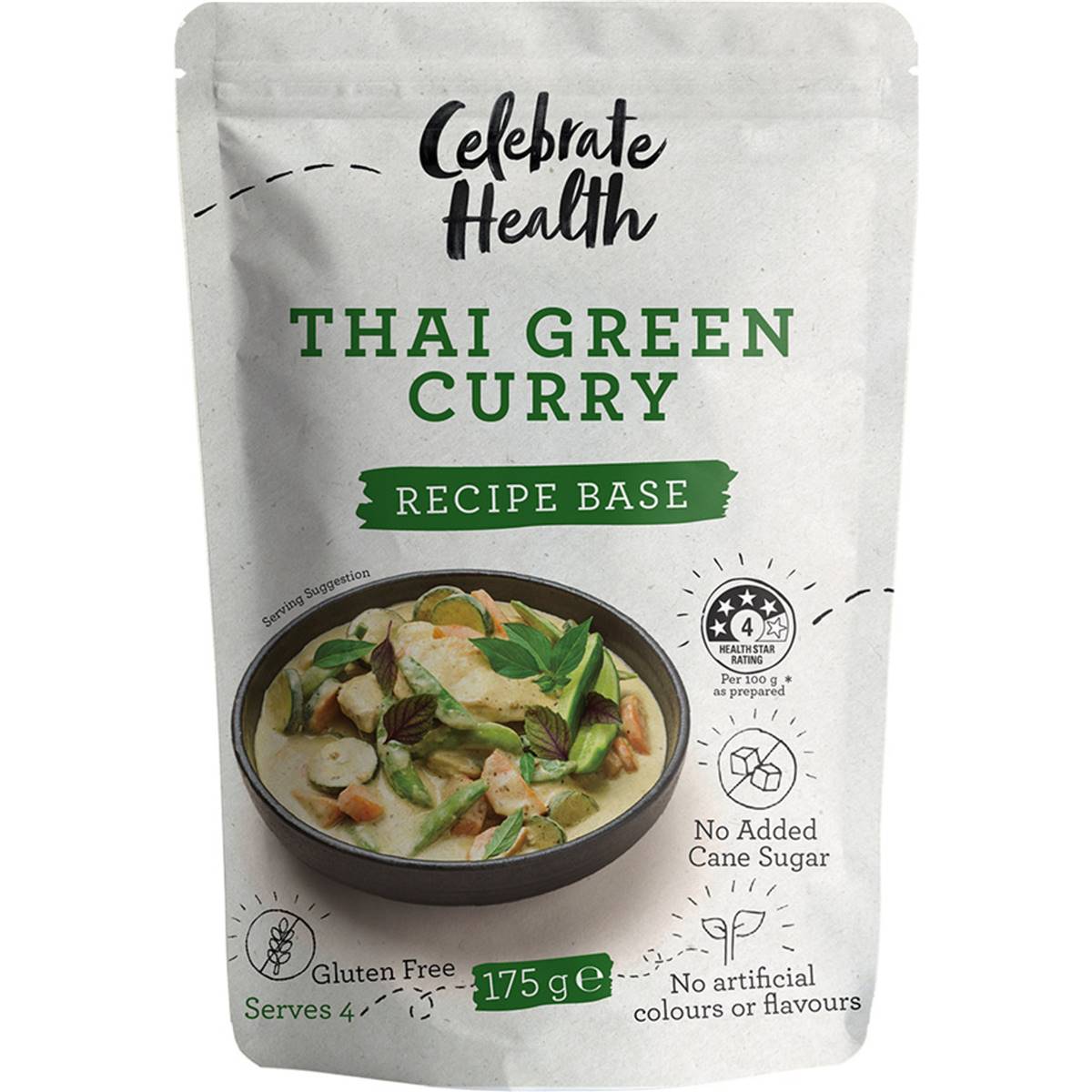 Celebrate Health Thai Green Curry Recipe Base 175g