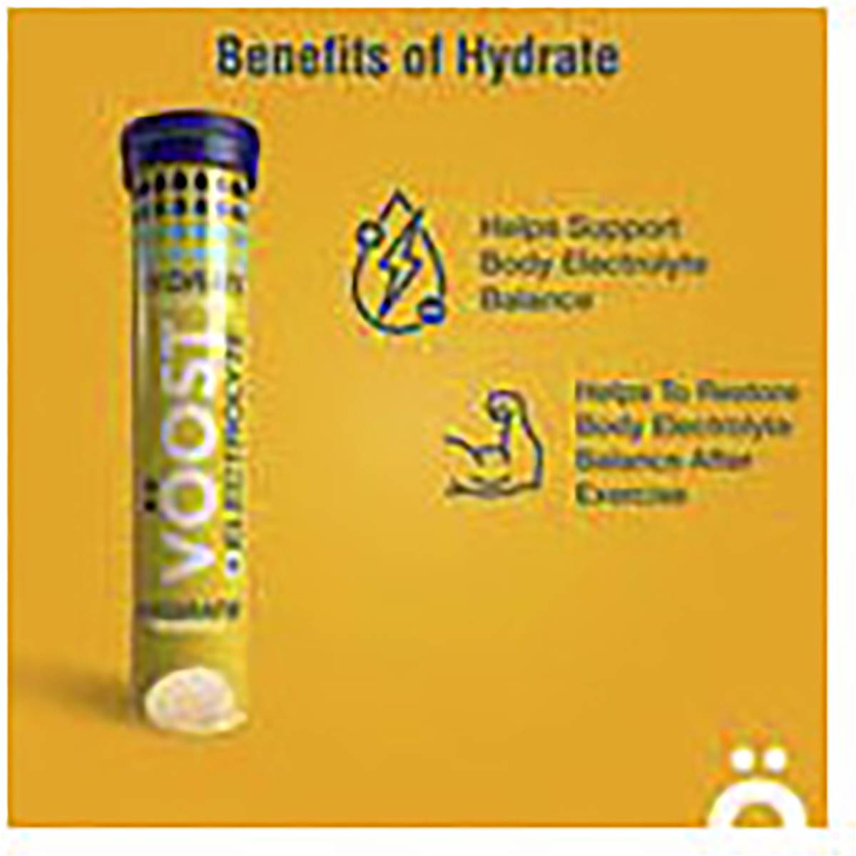 Voost Effervescent Hydrate + Electrolyte Tropical Tablets 20 pack