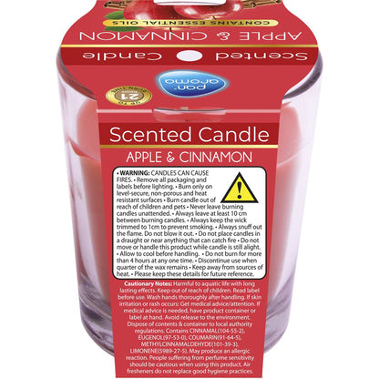 Pan Aroma Scented Candle Apple & Cinnamon 85g