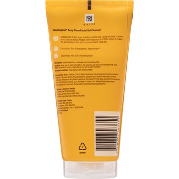 Neutrogena Deep Clean Facial Gel Cleanser 150mL
