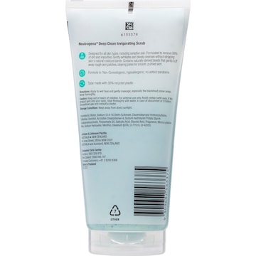 Neutrogena Deep Clean Invorating Foaming Scrub 150g