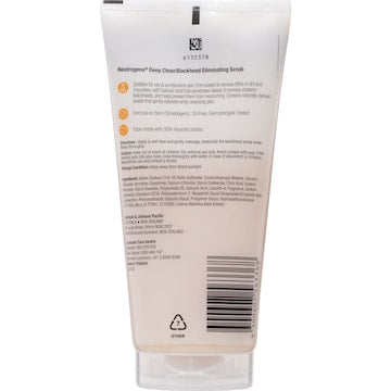 Neutrogena Deep Clean Blackhead Eliminating Scrub 150mL