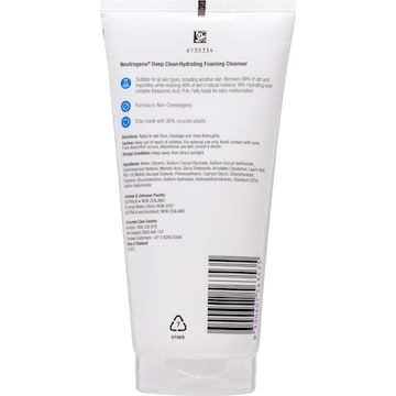 Neutrogena Deep Clean Hydrating Foaming Cleanser 150mL