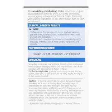Neutrogena Visible Repair Retinol Regenerating Cream 50g