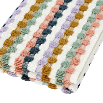 Multi Popcorn Cotton Hand Towel