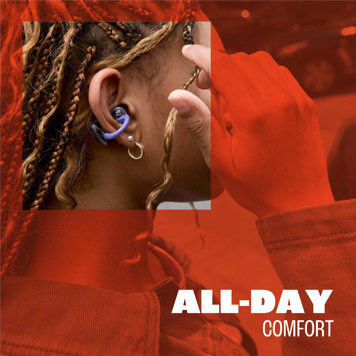 JBL SoundGear Clips TWS Open Ear Buds (Copper)