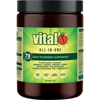 Vital All-In-One Daily Powdered Supplement 240g