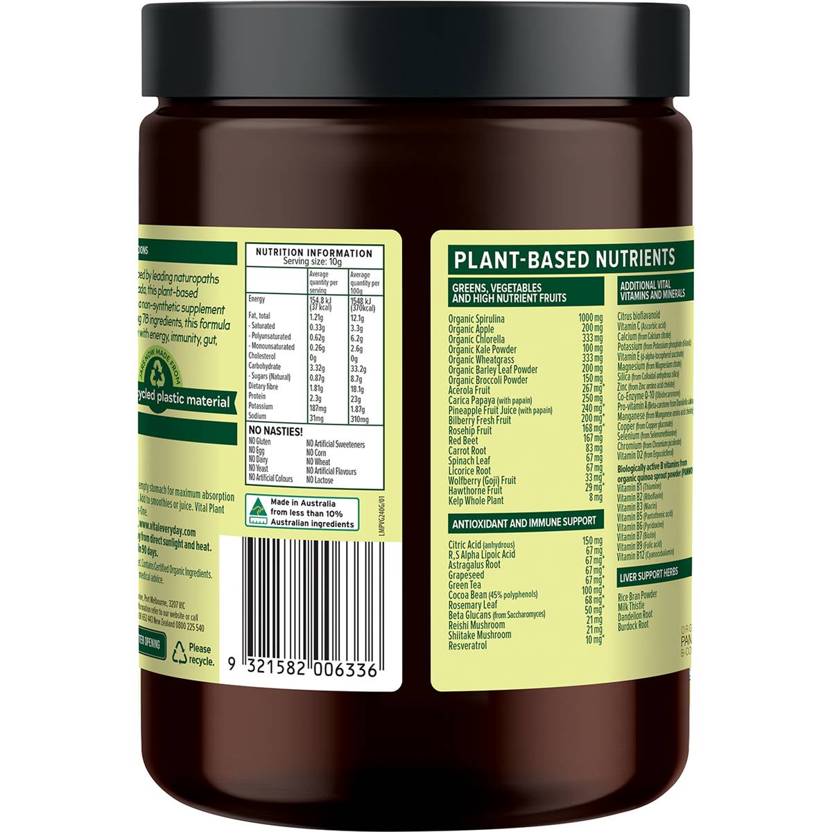 Vital All-In-One Daily Powdered Supplement 240g