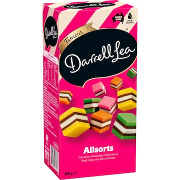 Darrell Lea Liquorice Allsorts Gift Box 600g