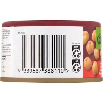 Woolworths Chickpeas With Capsicum Lemon & Herbs 70g