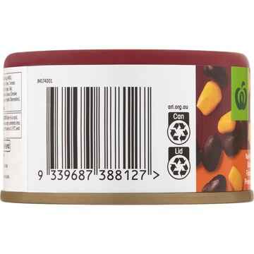 Woolworths Black Beans & Corn With Mexican Style Spices 70g