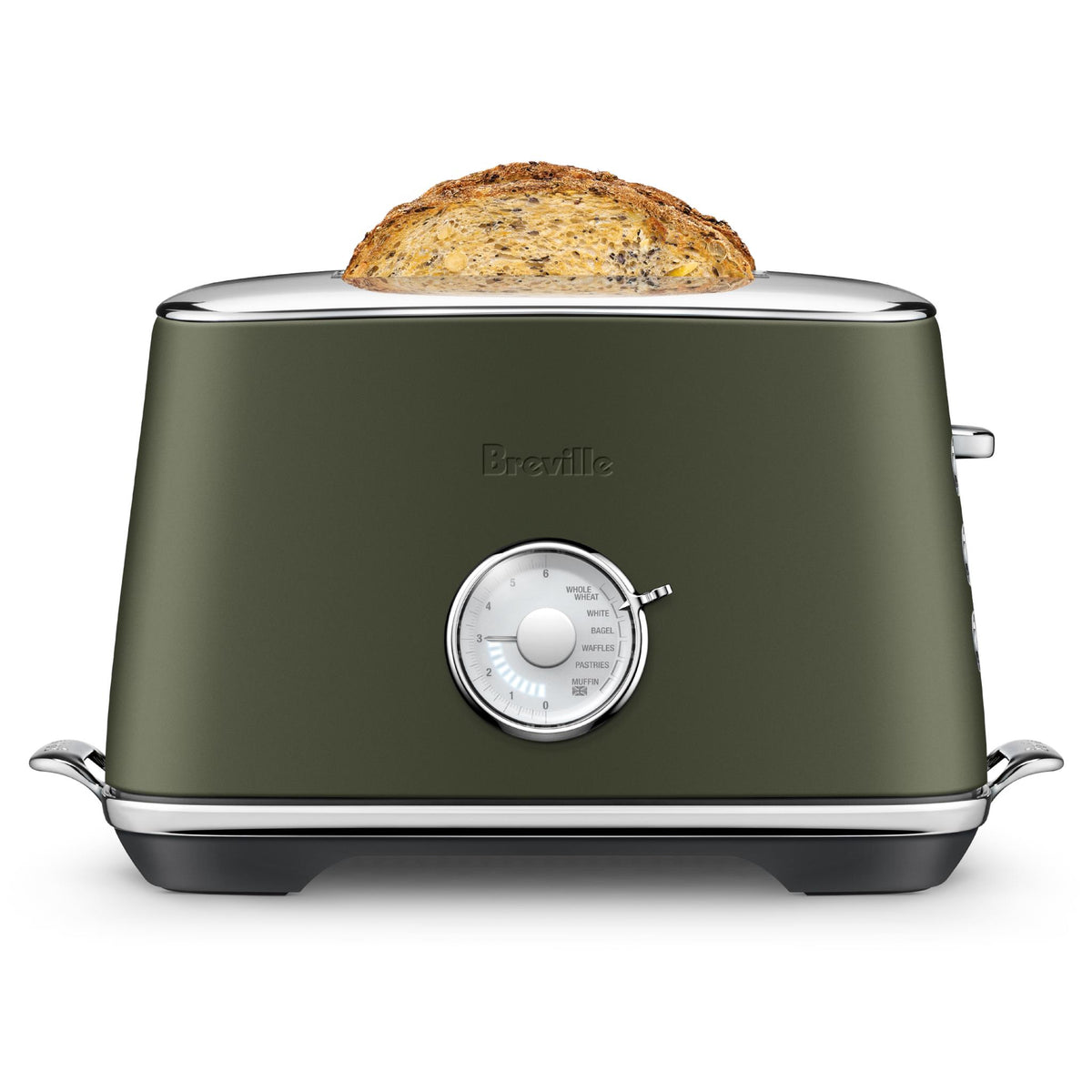 Breville the Toast Select Luxe 2 Slice Toaster (Olive Tapenade)