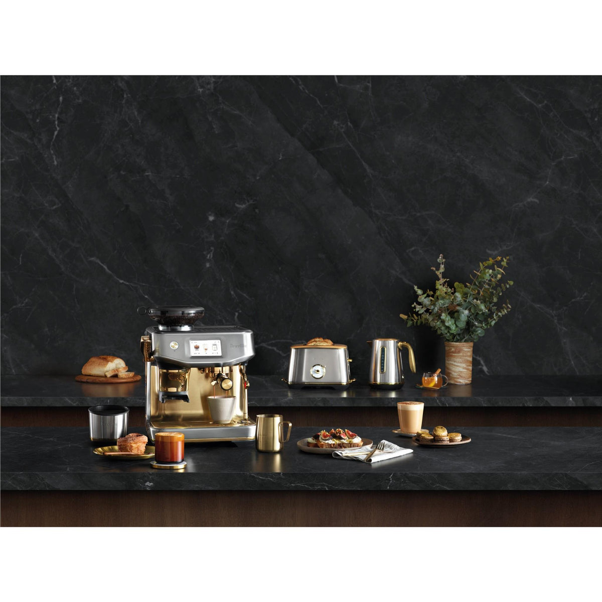 Breville the Knock Box 10 (Brushed Stainless Brass)