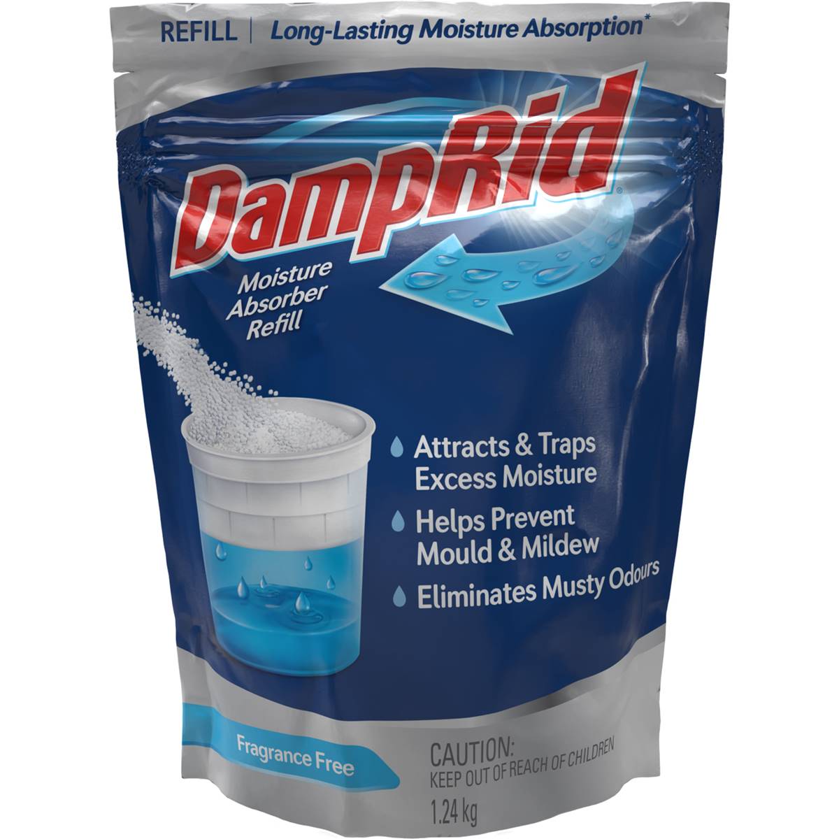 DampRid Moisture Absorber Refill 1.24kg