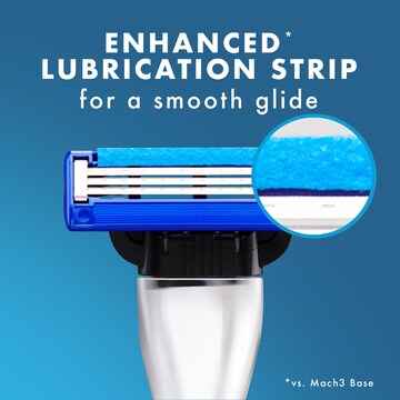 Gillette Mach 3 Turbo 3D Razor Blades 4 pack