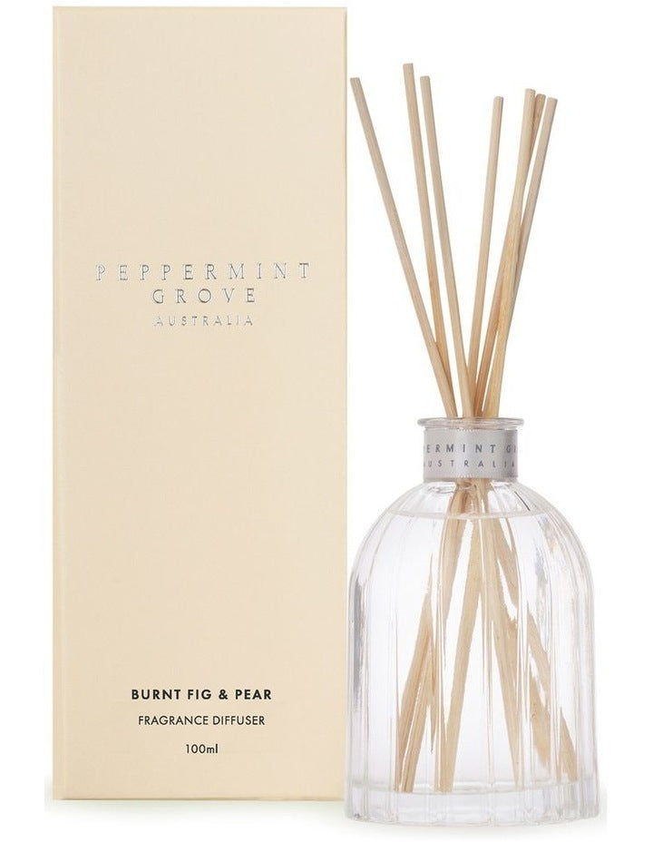 Burnt Fig And Pear Mini Fragrance Diffuser 100ml
