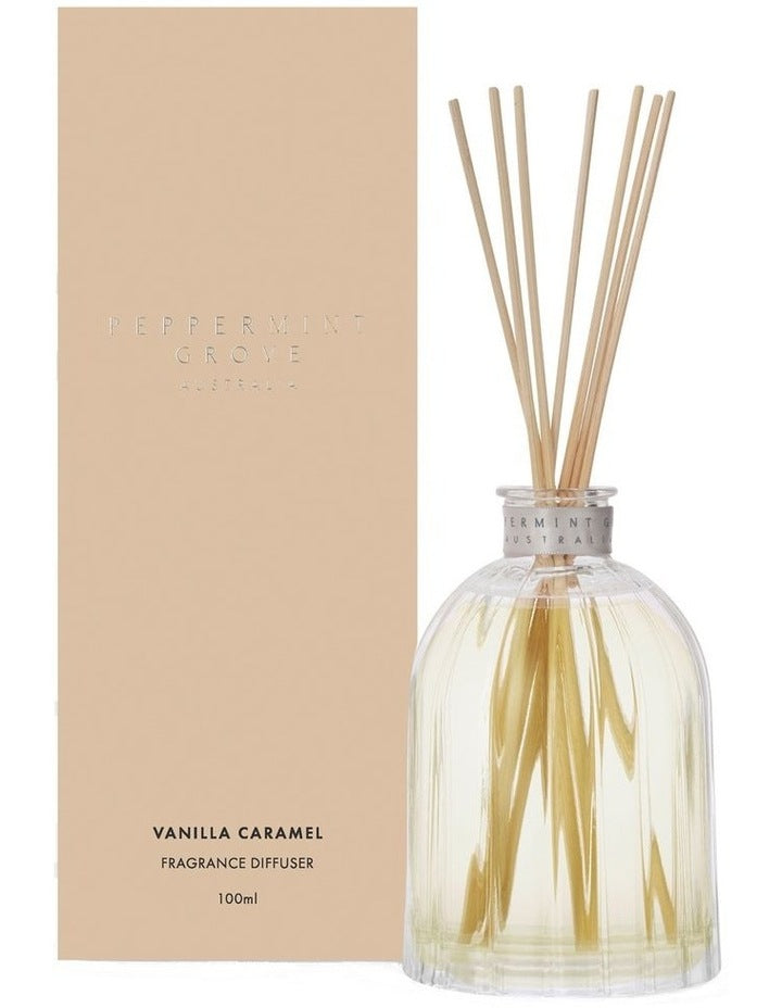 Vanilla Caramel Mini Fragrance Diffuser 100ml