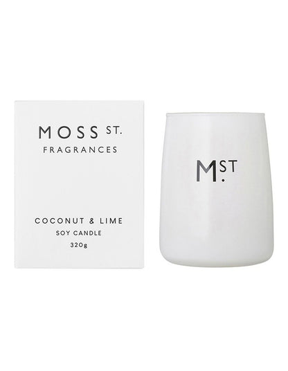Coconut & Lime Large Soy Candle 320g