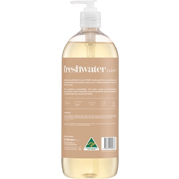 Freshwater Farm Australia Body Wash Manuka Honey & Vanilla Bean 1L