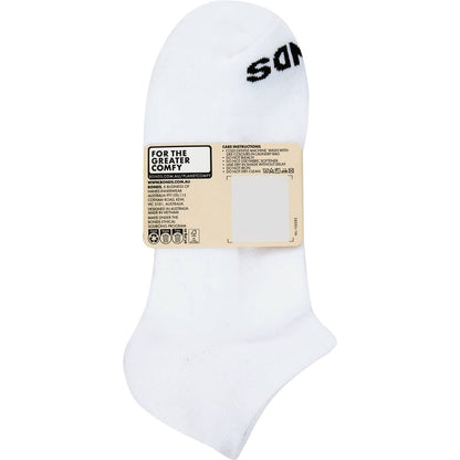 Bonds Mens Everyday Low Cut Socks Cushioned Size 6 Assorted 4 pack