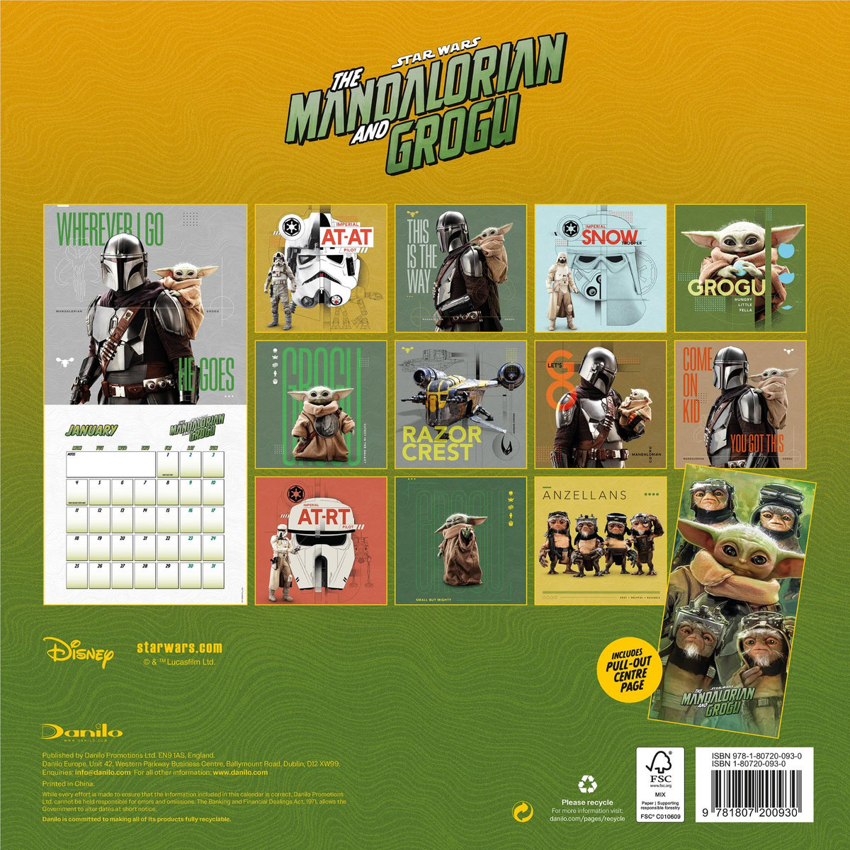 Mandalorian & Grogu, The - 2027 Calendar