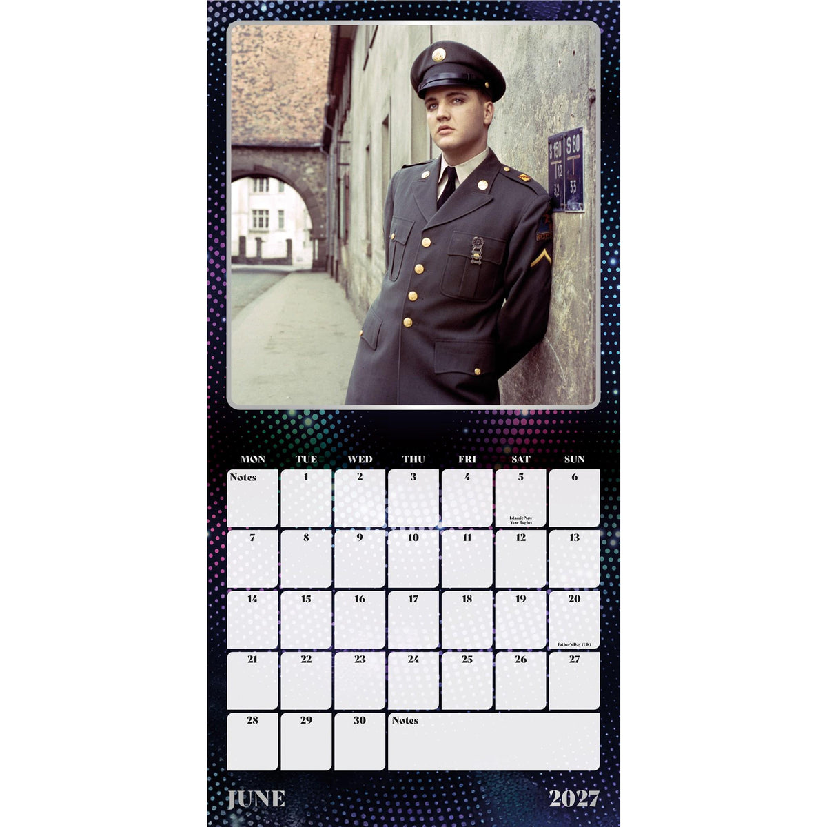 Elvis Presley - 2027 Calendar