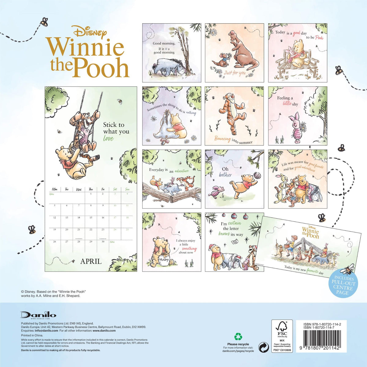 Winnie the Pooh - 2027 Calendar