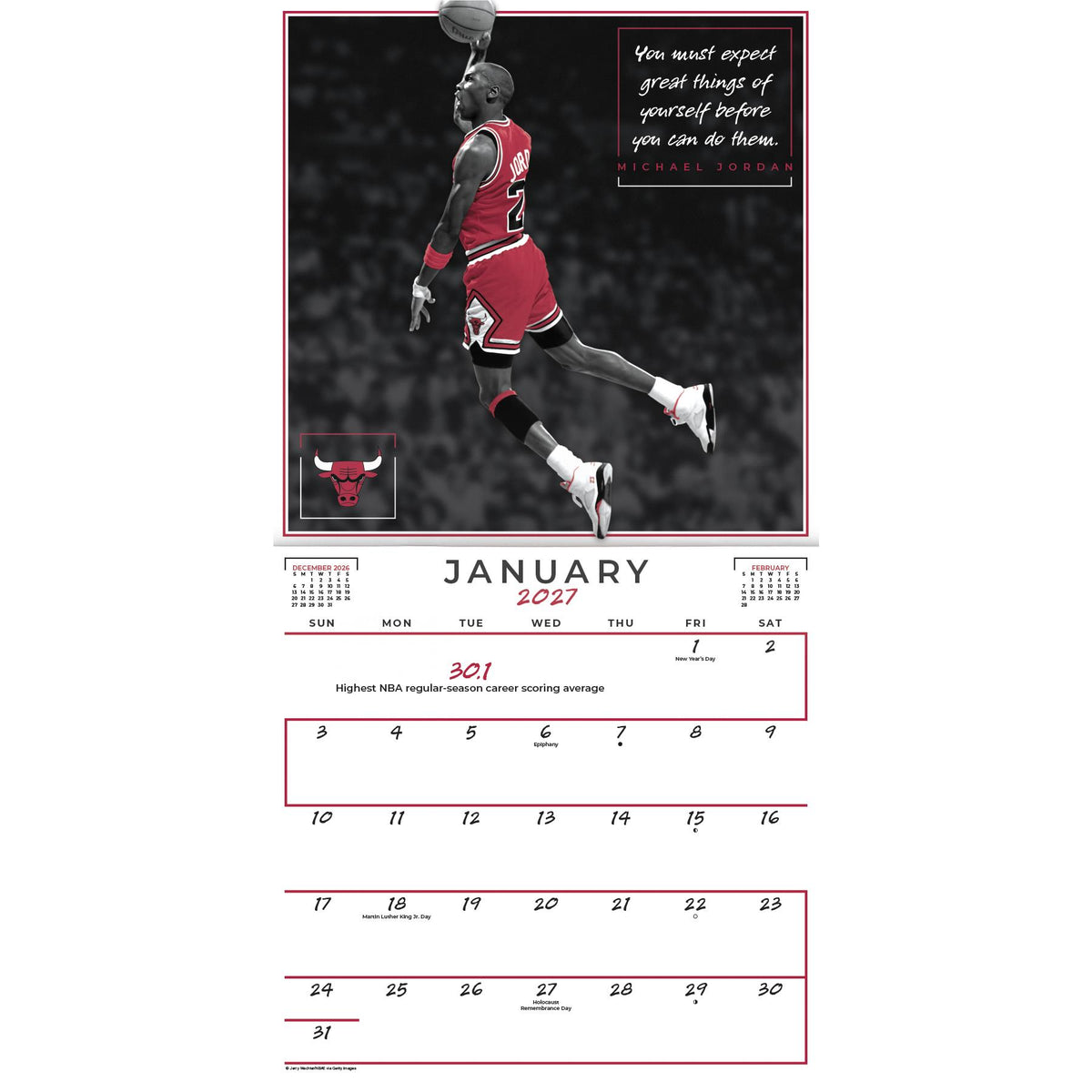 Michael Jordan - 2027 Calendar