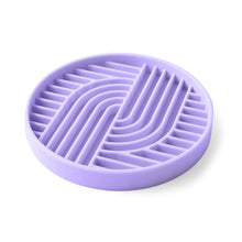 Pet Silicone Feeding Plate - Lilac