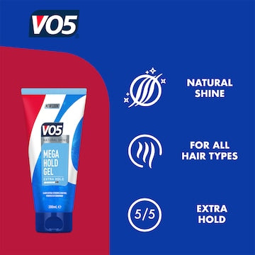 Vo5 Mega Hold Gel 200mL
