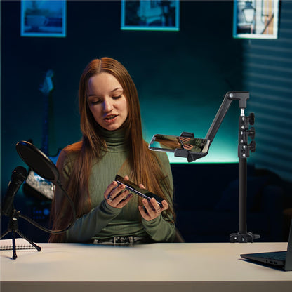 Influencer Cantilever Multi-Angle Tripod Phone Holder