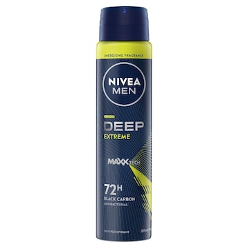 Nivea MEN Deep Extreme 72hr Protection Deodorant 250mL