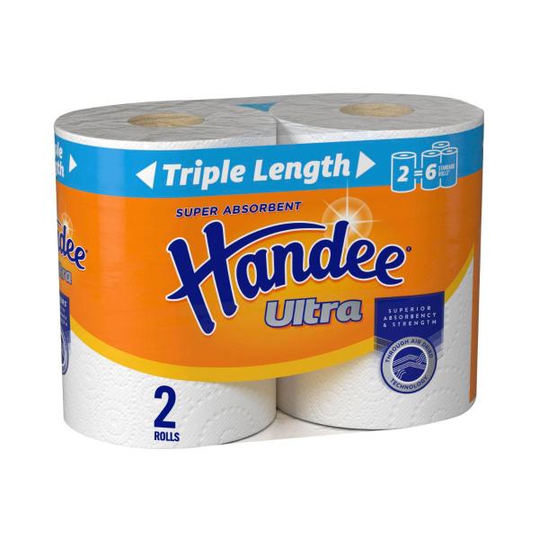 HANDEE ULTRA TRIPLE LENGTH PAPER TOWEL 2 PACK