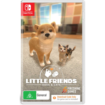 Little Friends: Dogs & Cats (Code in Box)