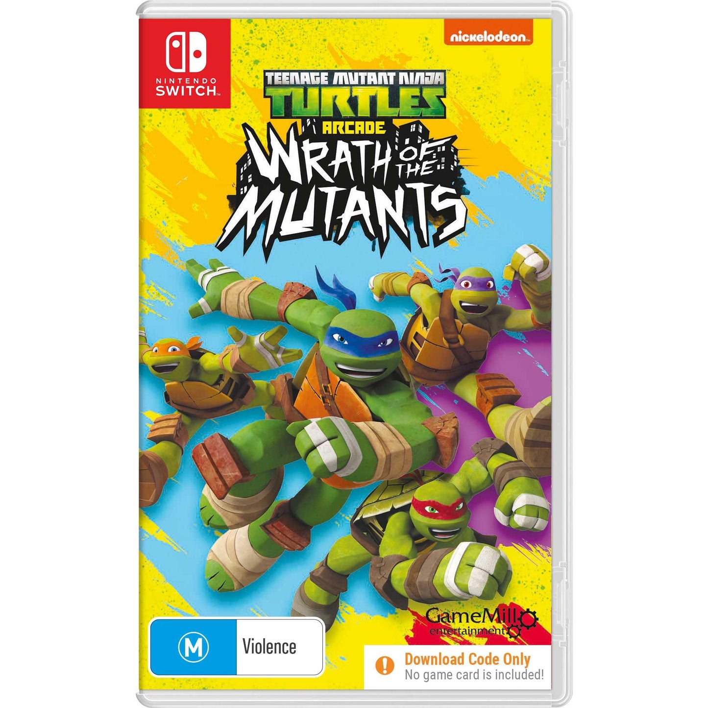 Teenage Mutant Ninja Turtles Arcade: Wrath of the Mutants (Code in Box)