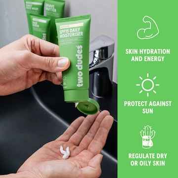Two Dudes SPF15 Daily Moisturiser For Men 75mL