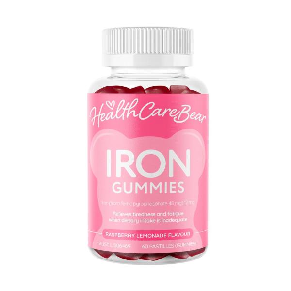 HEALTHCAREBEAR GUMMIES IRON 60PK