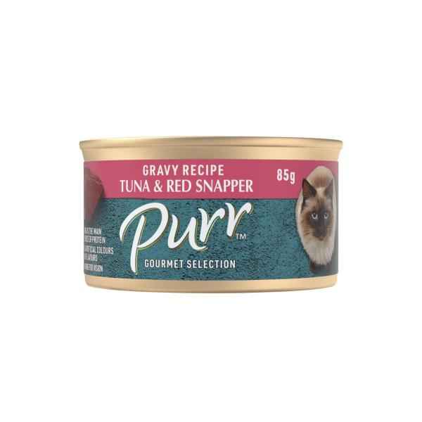 Succulent Red Snapper & Tuna In Gravy Cat Food