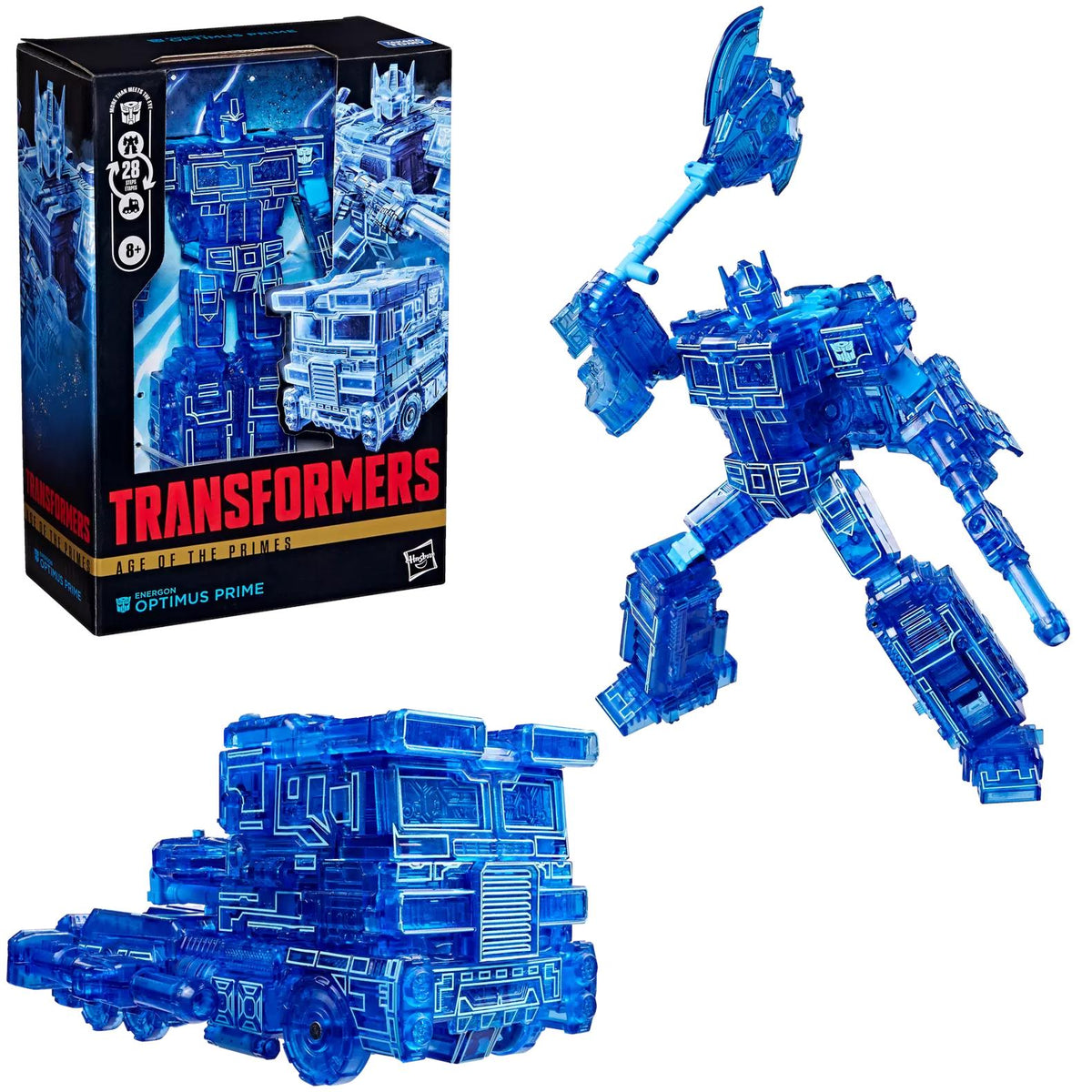 Transformers - Age Of The Primes: Voyager Class Energon Optimus Prime Figure