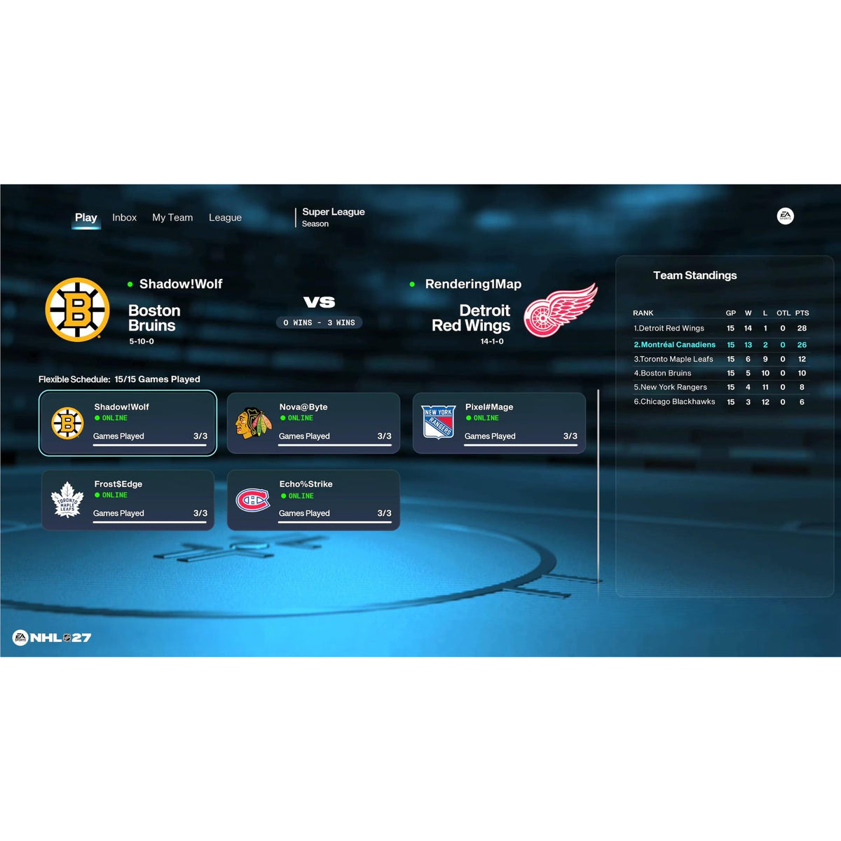 EA Sports NHL 27