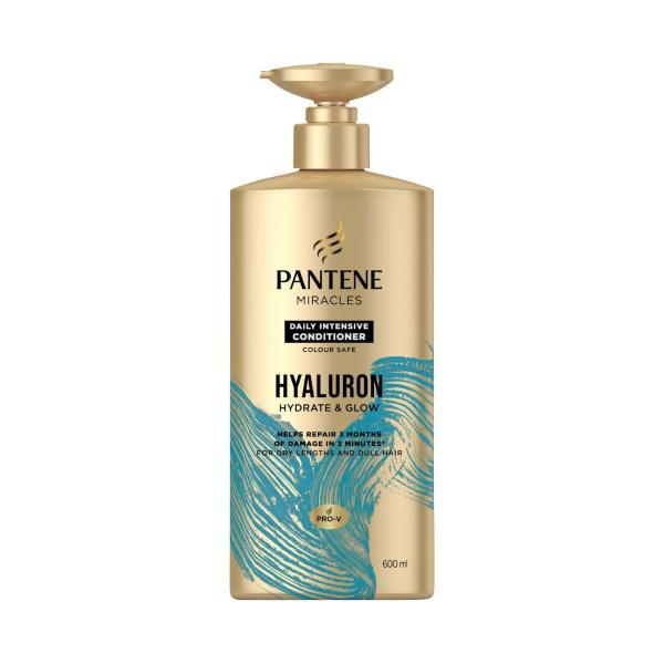 PANTENE MIRACLES HYALURON HYDRATE & GLOW DAILY INTENSIVE CONDITIONER 600ML
