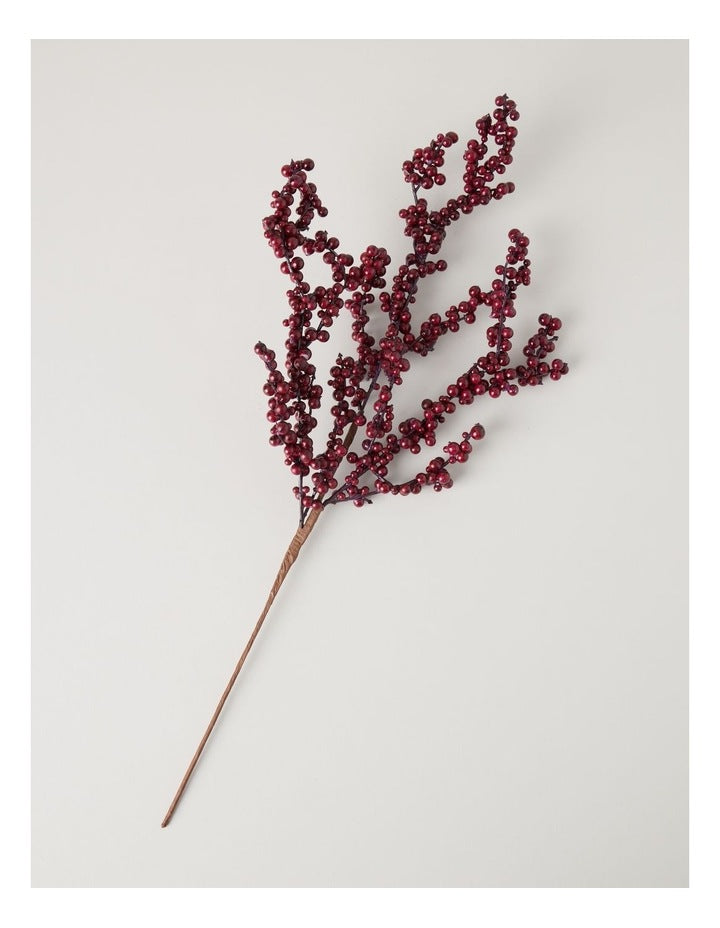 Heirloom Christmas Berry Spray Tree 62cmin Red