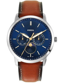 Neutra Minimalist Brown Analogue Watch FS5903