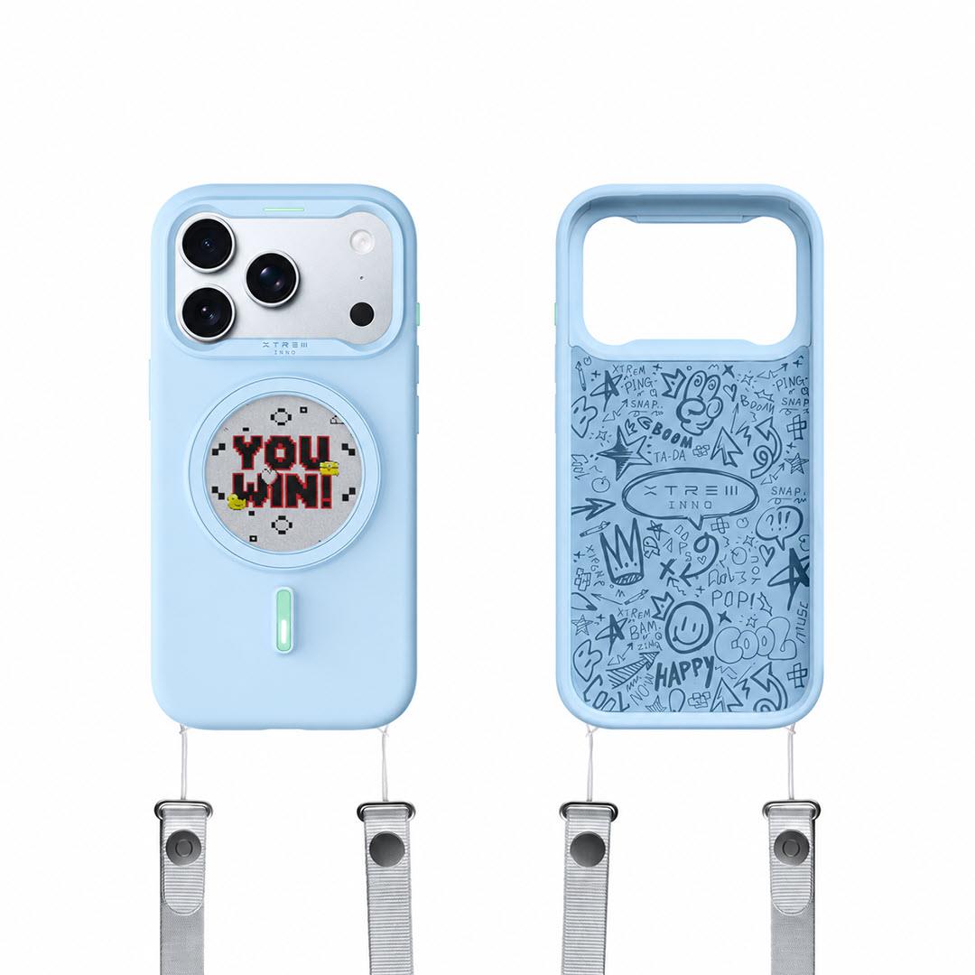 XTREM iPhone 18 Pro MagSafe Customisable Case (Mist Blue)